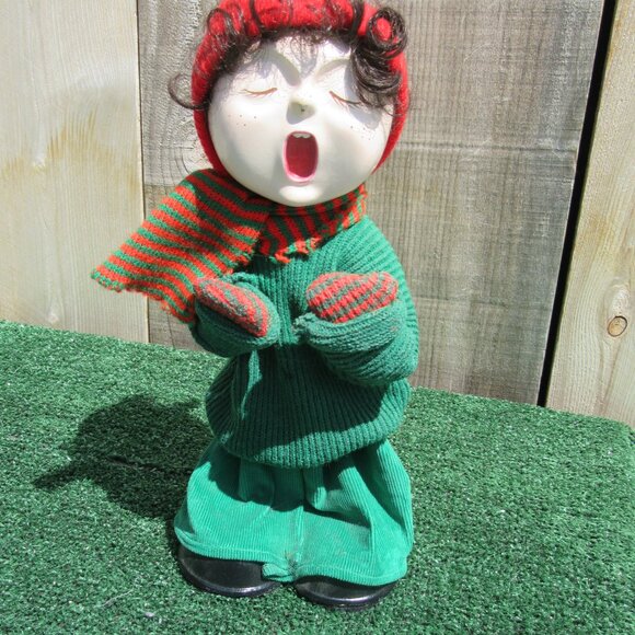 3 Vintage 1985 Sandra Hasson Lee Caroling Kids Dolls Limited Edition Signed - Picture 8 of 12